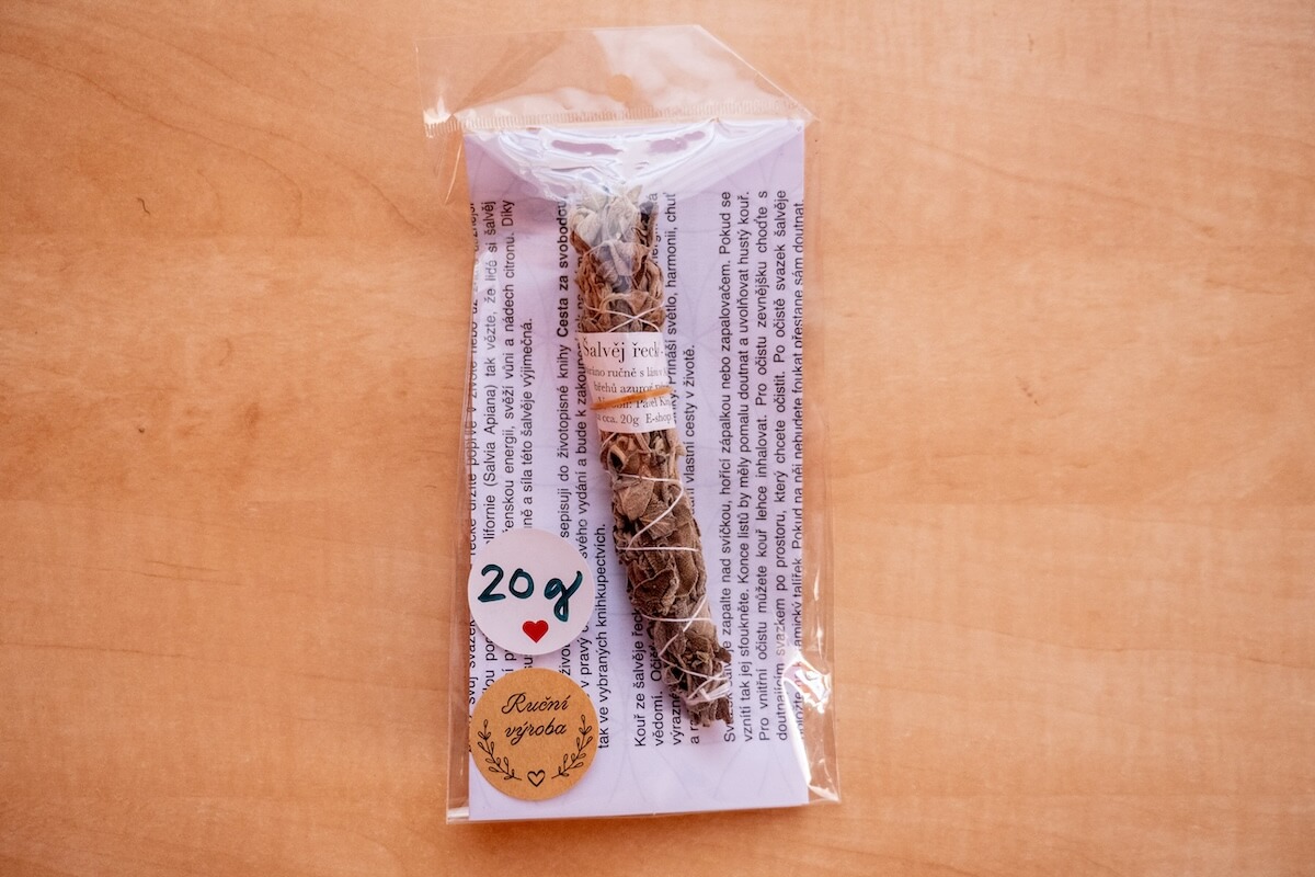 Šalvěj řecká - vykuřovací svazek 🌿💨 - Obrázek 7